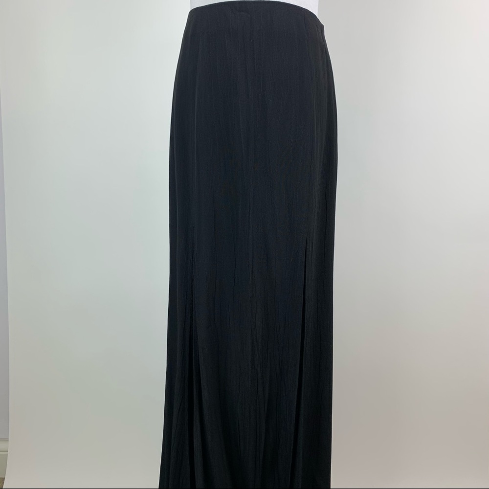 Reformation Black Maxi Skirt